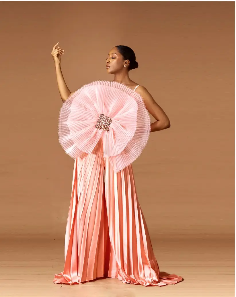 Grandiflora Top & Pleated Silk Pant